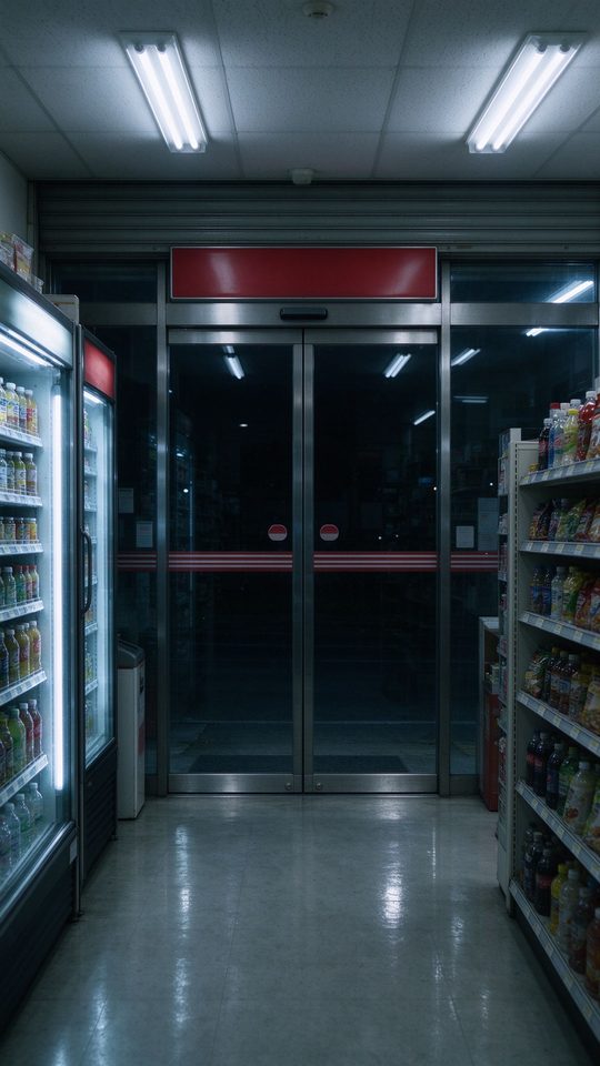 便利店门口